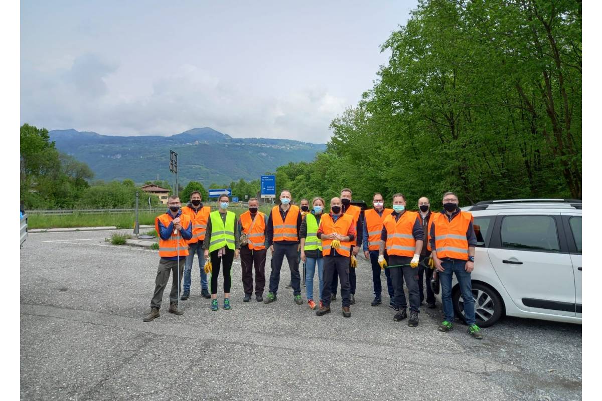 Comune di Sovere, GF-ELTI e Associazioni uniti per la salvaguardia dell’ambiente nella Giornata “Insieme puliamo il nostro territorio”